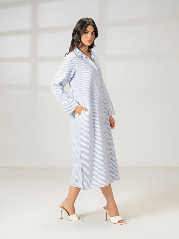 Limelight Printed Yarn Dyed Dress