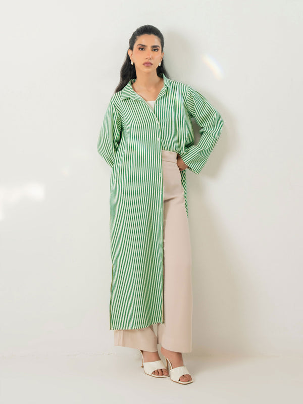 Limelight Printed Yarn Dyed Dress