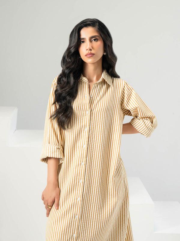 Limelight Printed Yarn Dyed Dress