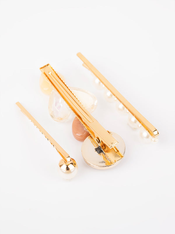 Limelight Rainbow Heart Hair Clips