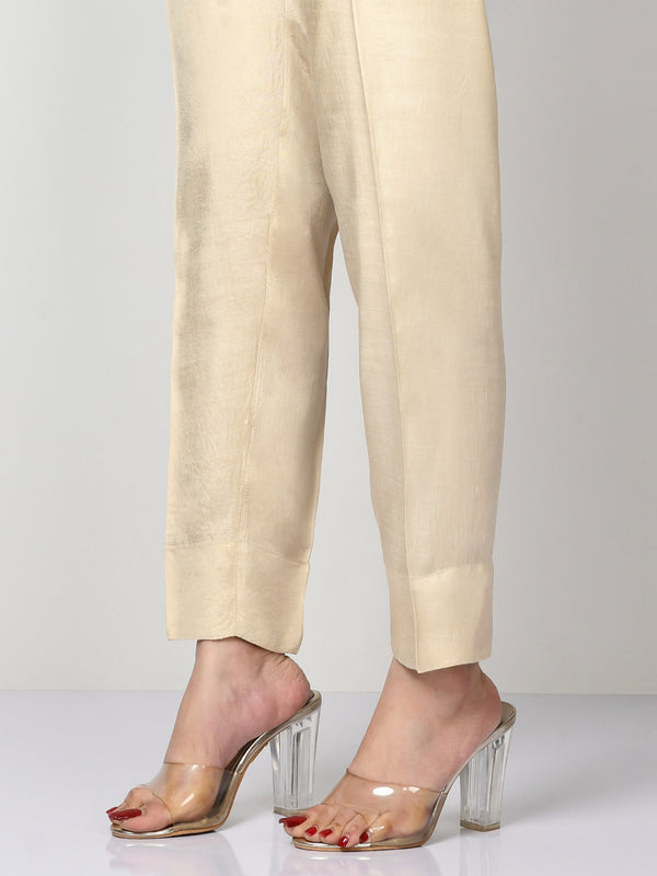 Limelight Raw Silk Trousers