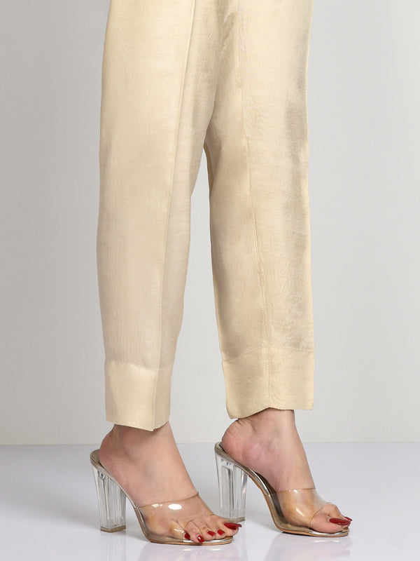 Limelight Raw Silk Trousers