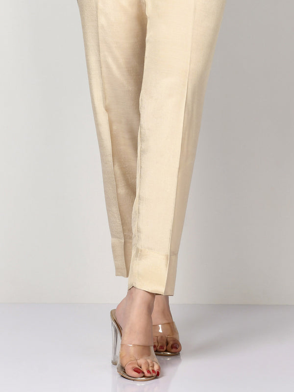 limelight Raw Silk Trousers
