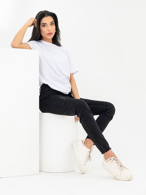 Limelight Ripped Skinny Leg Jeans