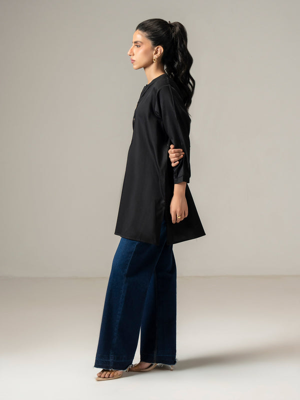 Limelight Satin Kurti-Dyed (Pret)