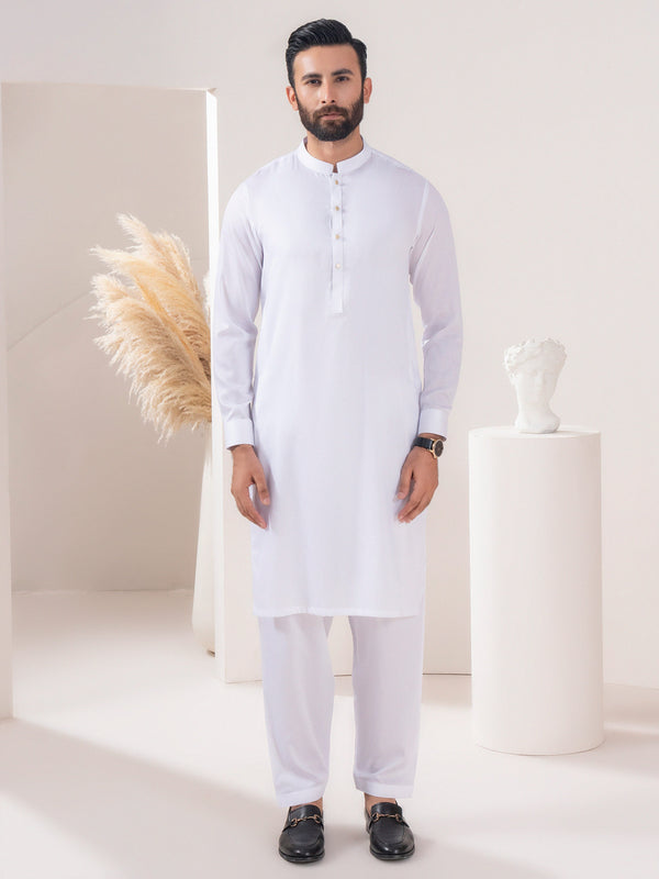 limelight Satin Suit White