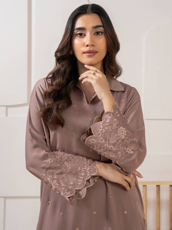 Limelight Silk Co Ord Set-Embroidered