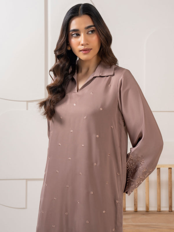 Limelight Silk Co Ord Set-Embroidered