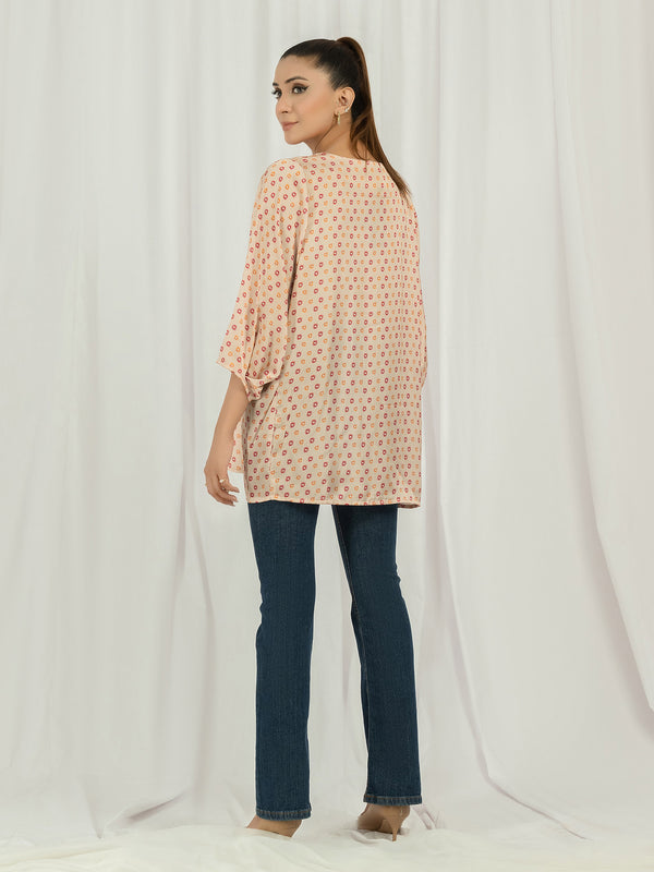 Limelight Silk Kurti-Printed (Pret) (stock Issue)