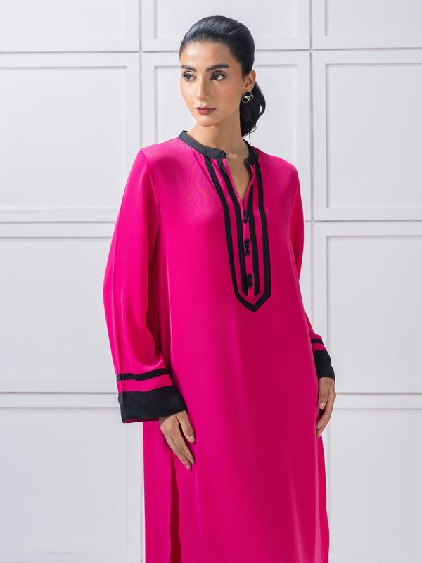 Limelight Silk Shirt-Dyed(Pret)