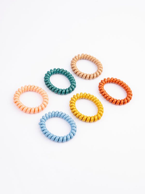 Limelight Spiral Hair Tie Set
