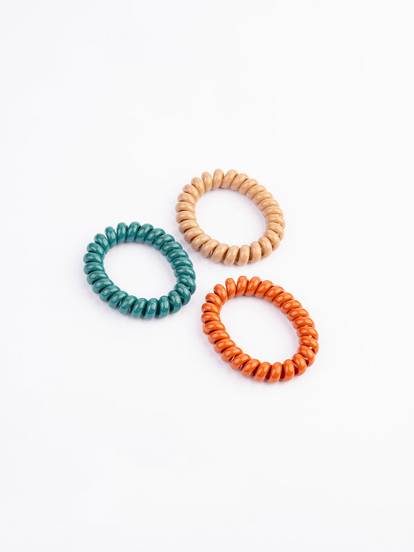 Limelight Spiral Hair Tie Set