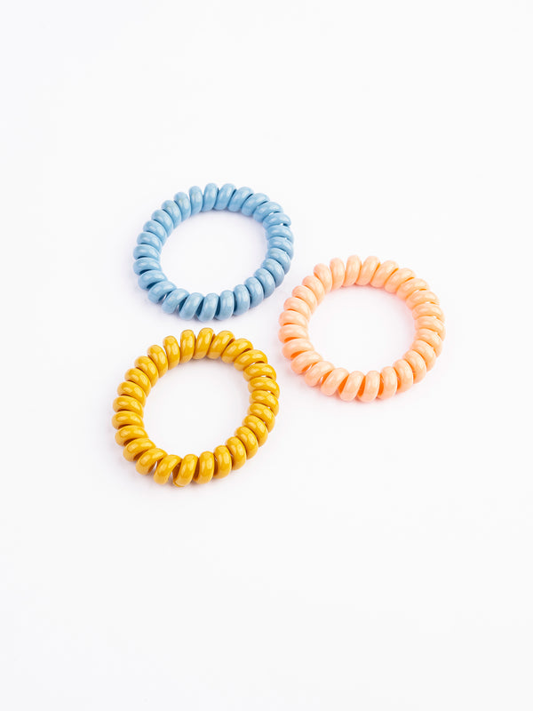 Limelight Spiral Hair Tie Set