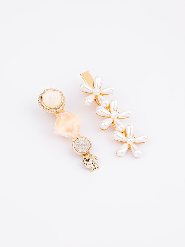 Limelight Stone Embellished Hair Pins