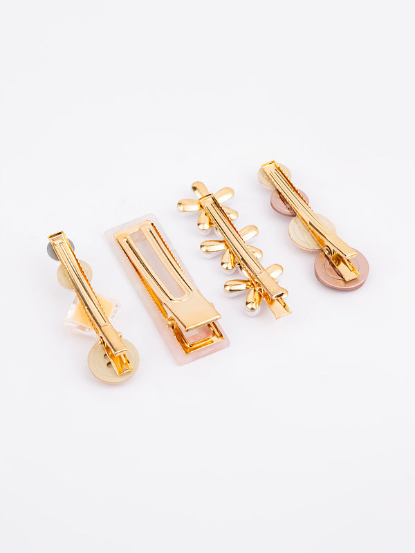 Limelight Stone Embellished Hair Pins