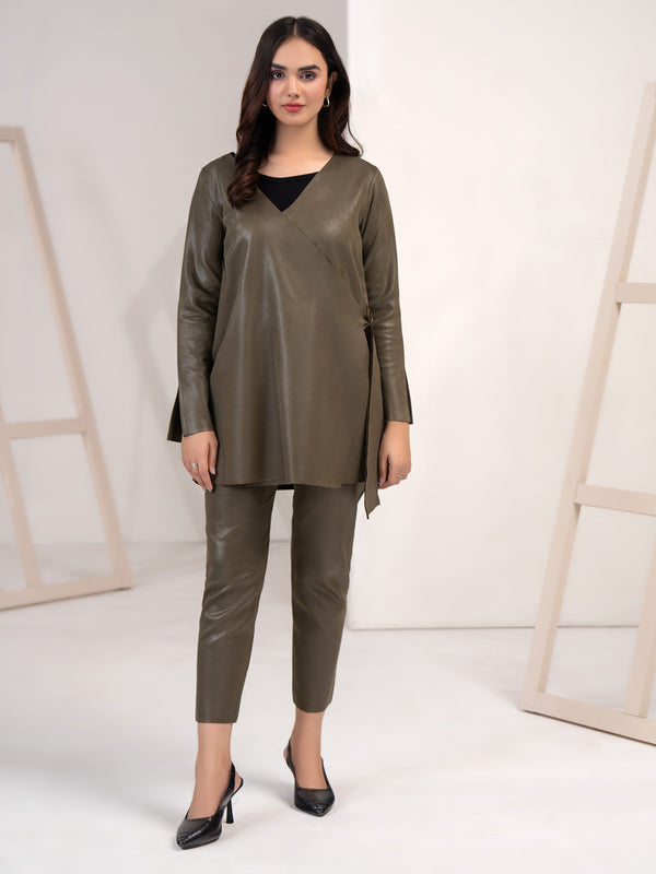 limelight Suede Co-ord Set-Dyed