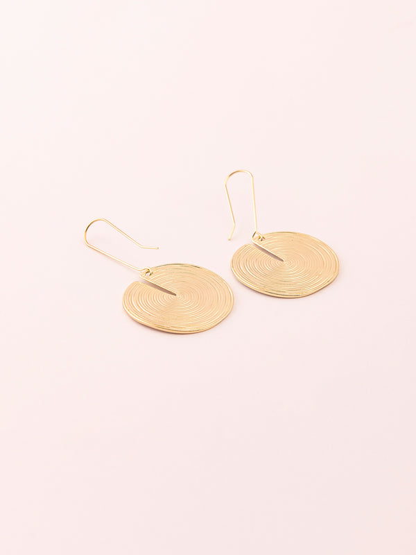 limelight Textured Drop Earrings