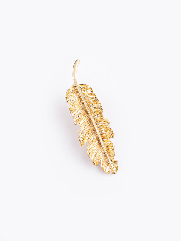 Limelight Textured Gold Hair Clip Set