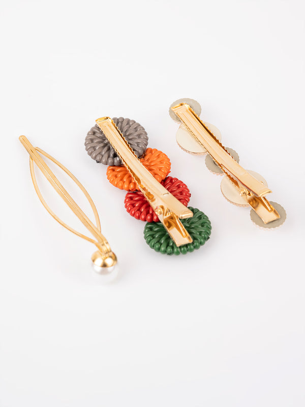 Limelight Textured Hair Clips