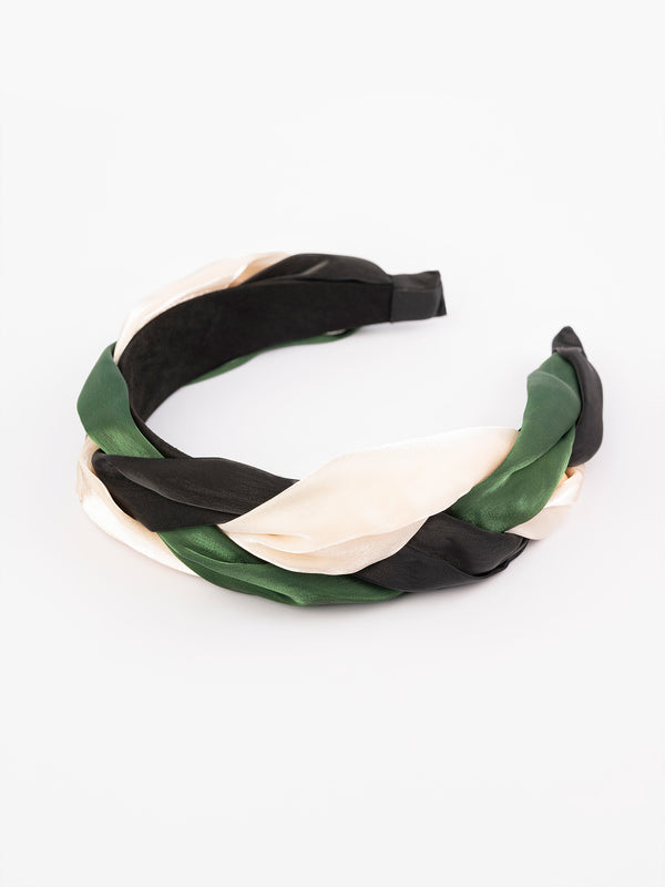Limelight Tri Tone Braided Hair Band