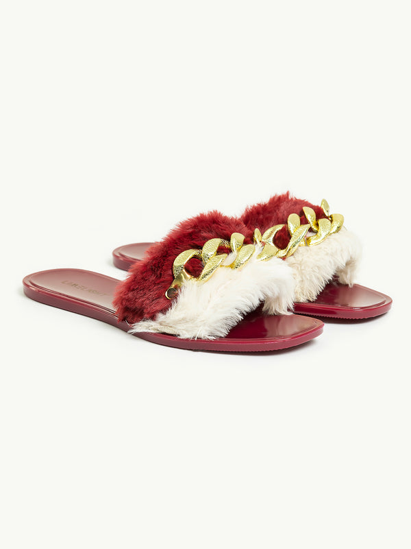 Limelight Two Tone Slippers