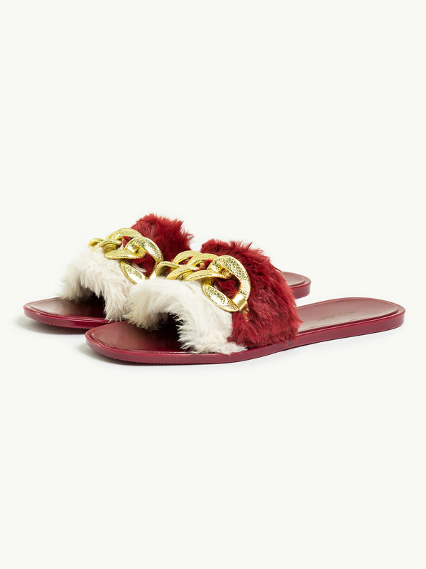 limelight Two Tone Slippers