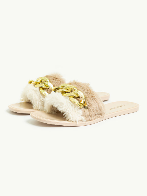 limelight Two Tone Slippers