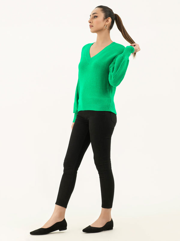 Limelight V-Neck Sweater
