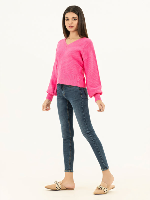 Limelight V-Neck Sweater