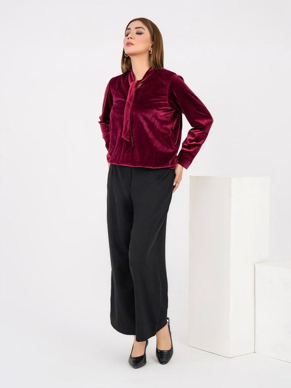 Limelight Velvet Top-Dyed