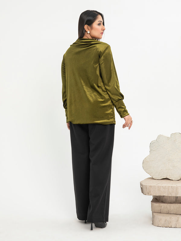 Limelight Velvet Top-Dyed