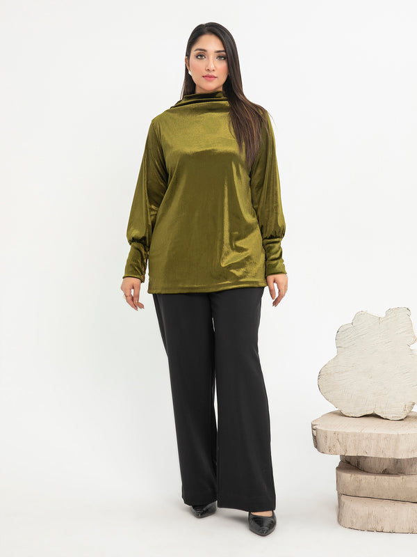 limelight Velvet Top-Dyed