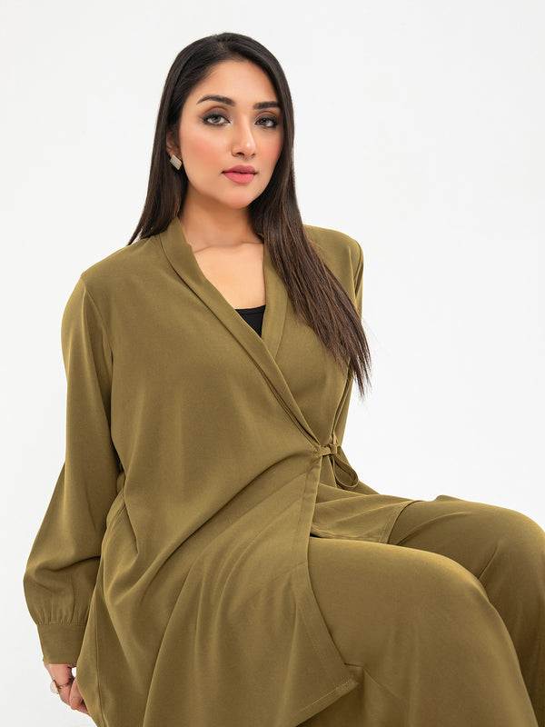 Limelight Viscose Co-ord Set-Dyed