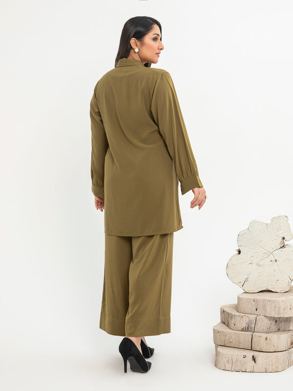 Limelight Viscose Co-ord Set-Dyed