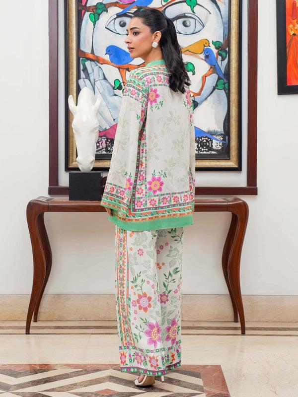 Limelight Viscose Co-ord Set-Printed (Pret)