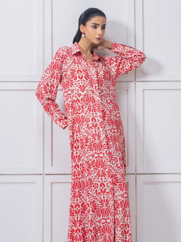Limelight Viscose Dress-Printed (Pret)