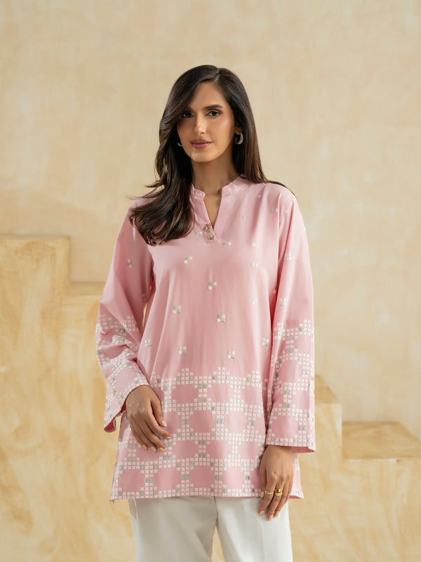 Limelight Viscose Kurti-Embroidered (Pret)