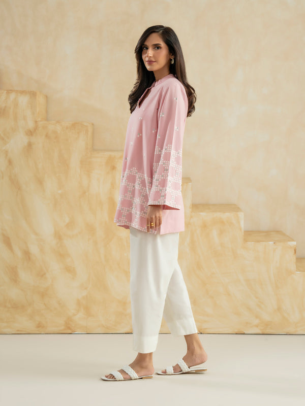 Limelight Viscose Kurti-Embroidered (Pret)