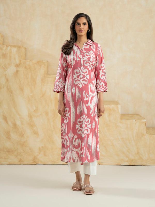 Limelight Viscose Shirt-Printed (Pret)