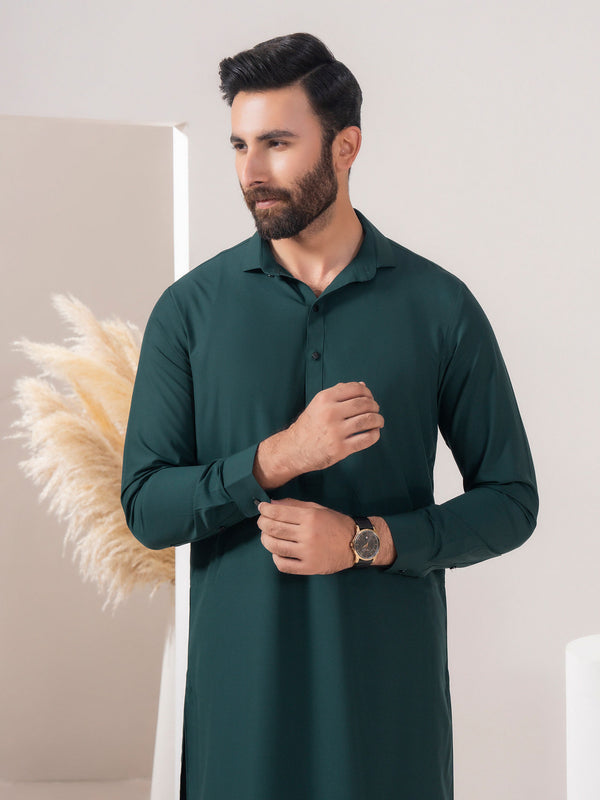 Limelight Wash & Wear Suit Green