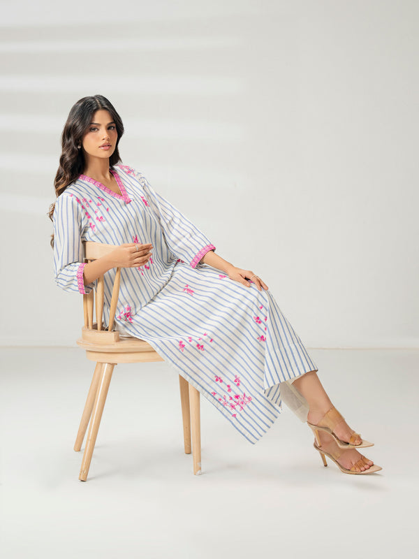 Limelight Yarn Dyed Shirt-Embroidered (Pret)