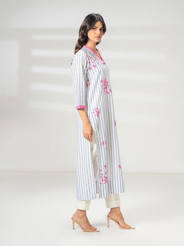 Limelight Yarn Dyed Shirt-Embroidered (Pret)