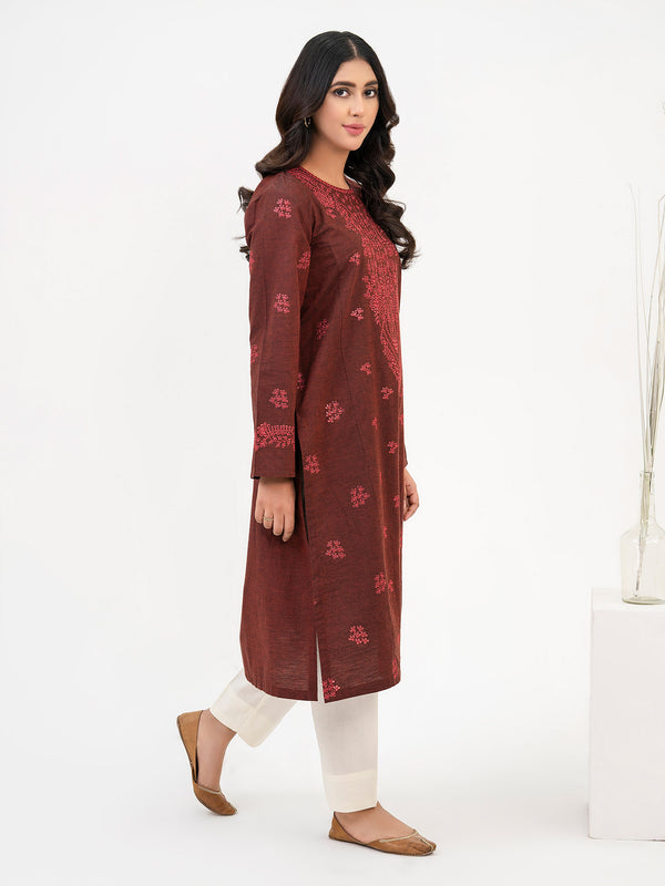 Limelight Yarn Dyed Shirt-Embroidered(Pret)