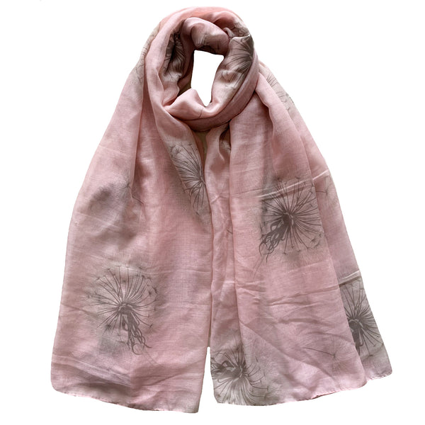 Lina & Lily Dandelion Print Scarf