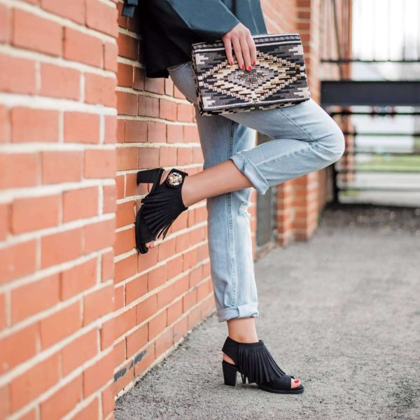 Lindsay Phillips Ansley Black Fringe