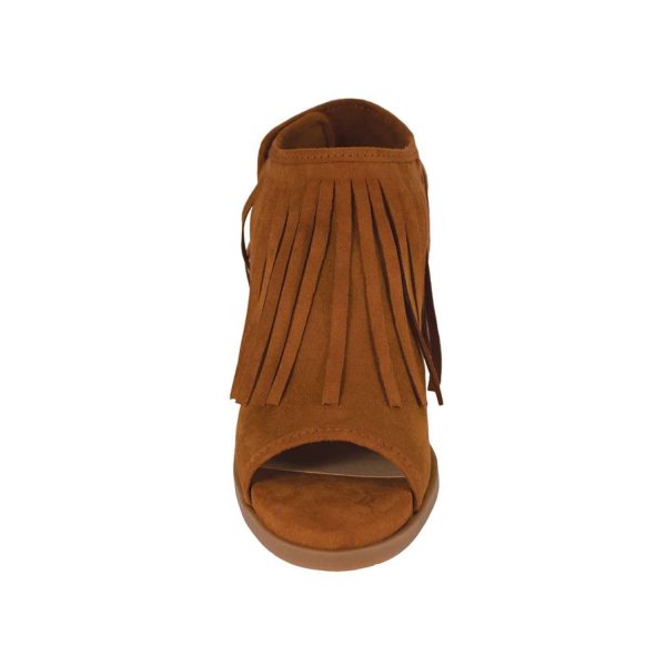 Lindsay Phillips Ansley Cognac Fringe