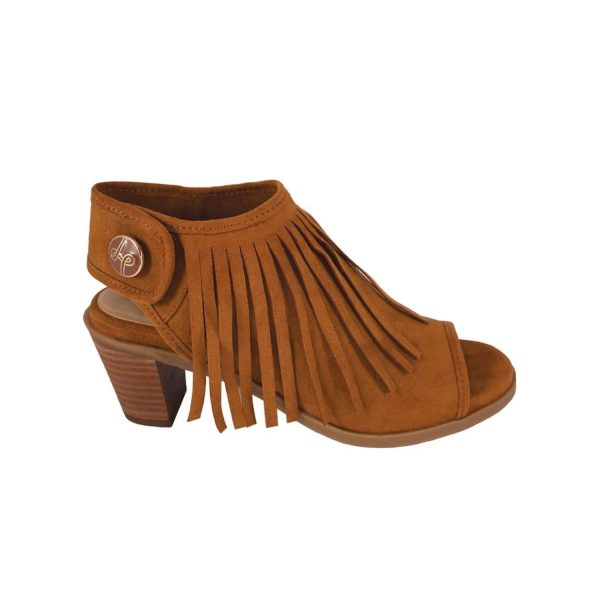 Lindsay Phillips Ansley Cognac Fringe