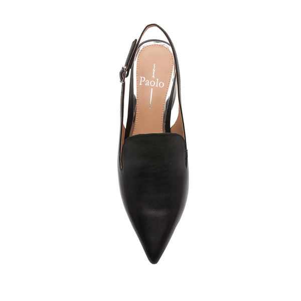 Linea Paolo CARLY | Pointy Toe Block Heel Black Nappa