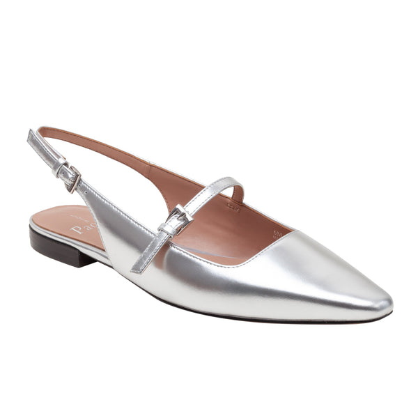 linea paolo CELESTE STYLE STEAL | Mary Jane Slingback Flats Burgundy Patent