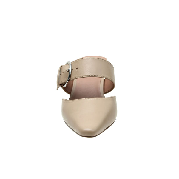 Linea Paolo CYNTHIA | Buckled Kitten Heel Mules Black Nappa